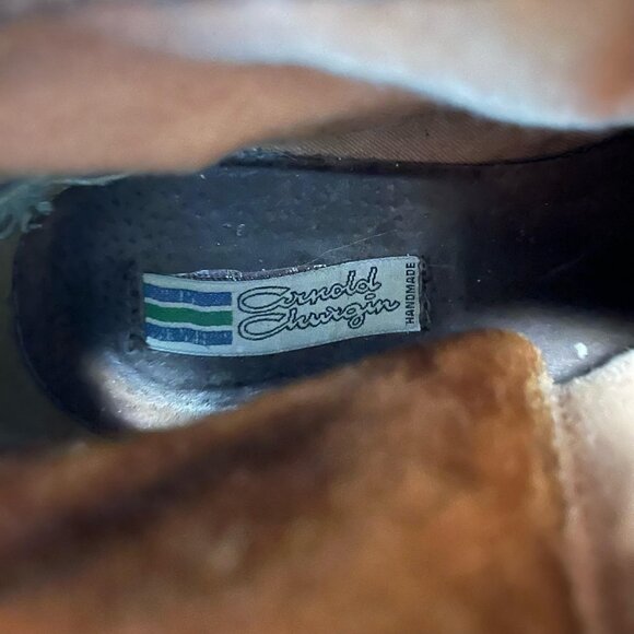 Brown Leather Ankle Boots - Picture 14 of 16